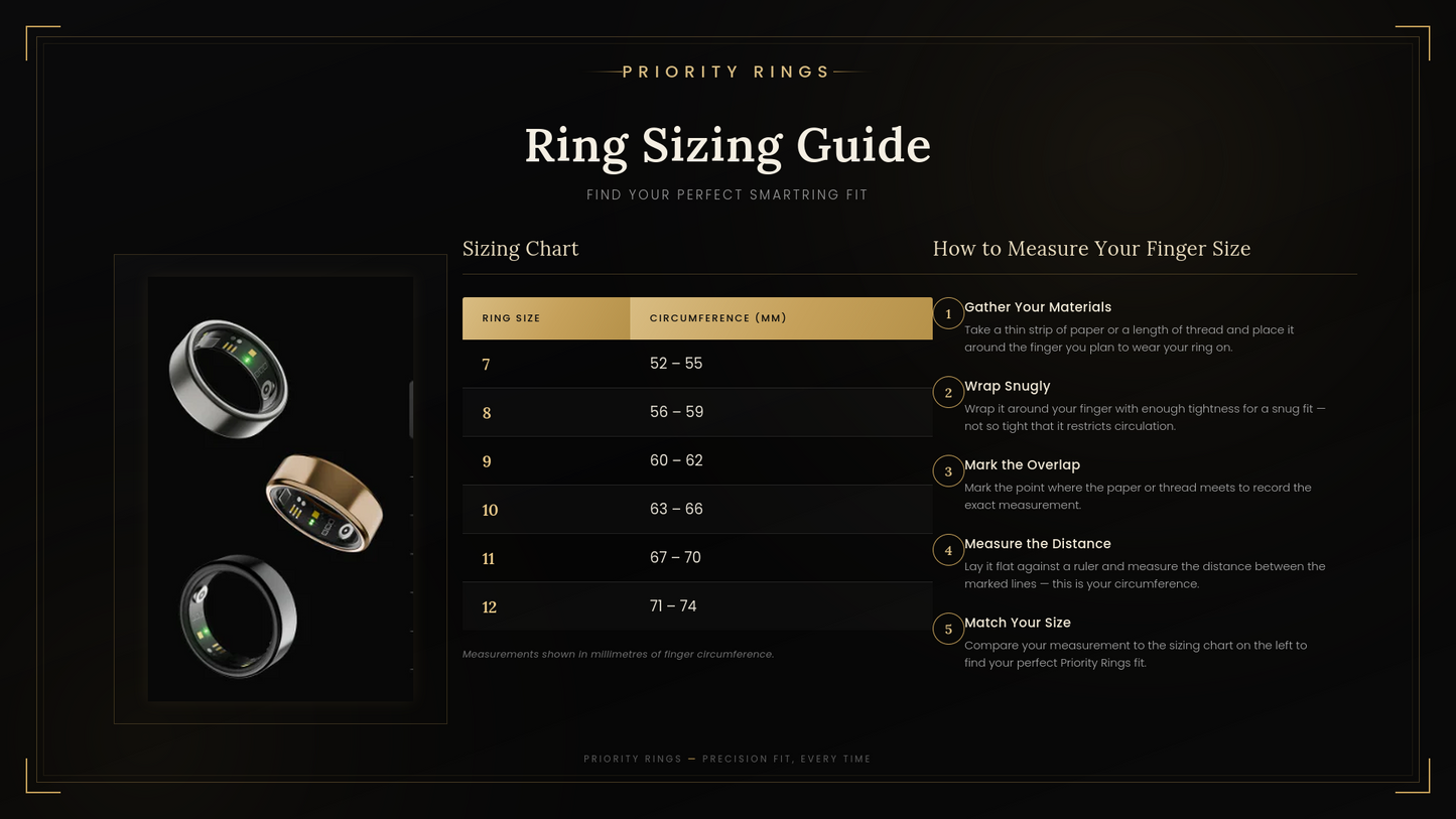 Smart Ring – Health & Fitness Tracker